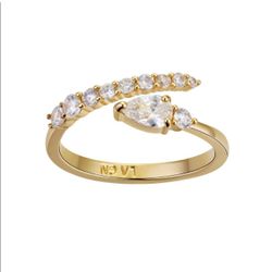 14k gold flash plated wedding ring