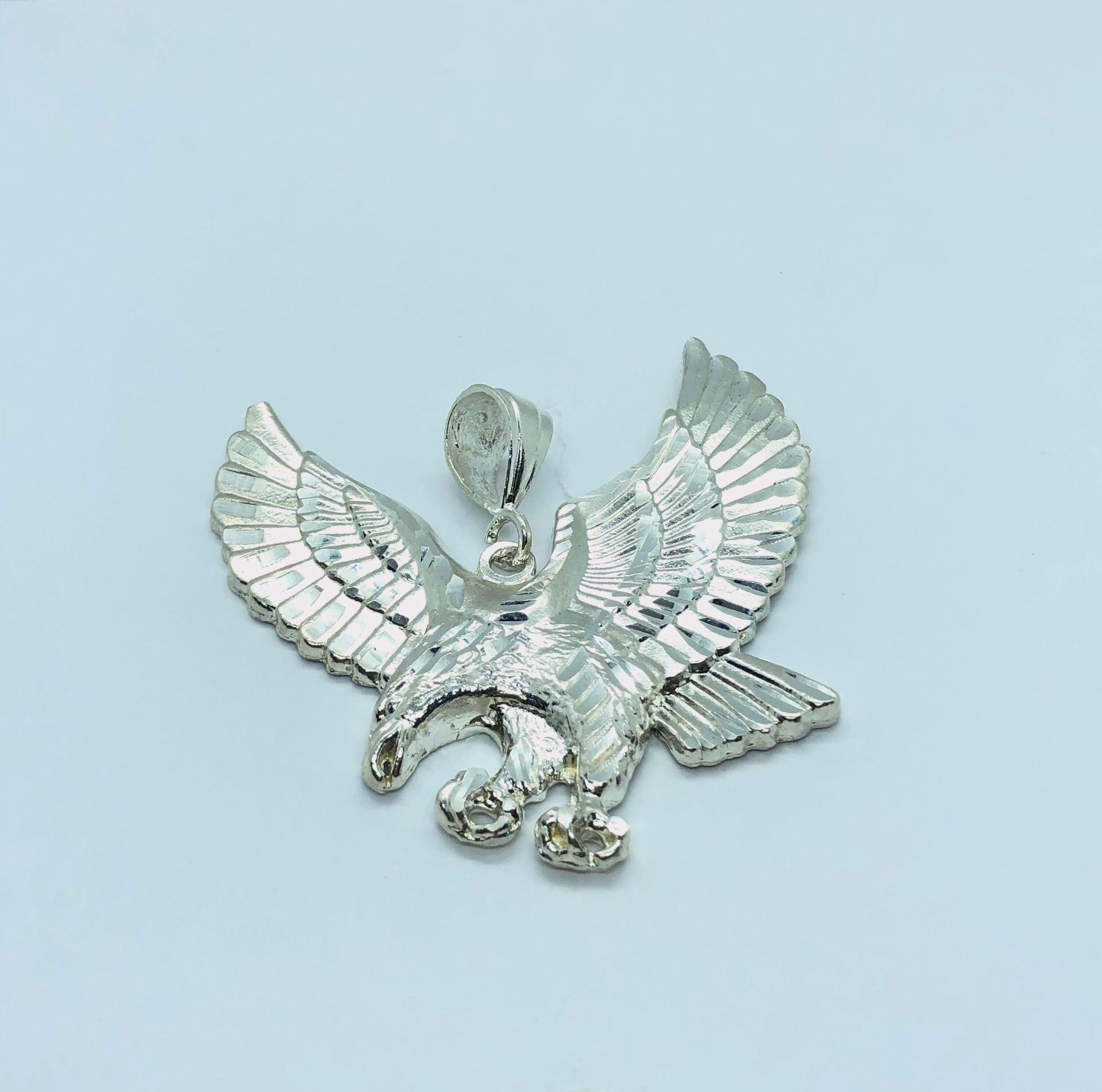 925 sterling silver eagle charm