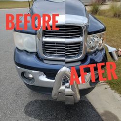 🌟 Headlight Polishing & Restoration Service 🌟
