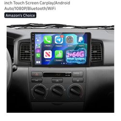 Stereo for 2007-2012 Toyota Corolla EX with carplay