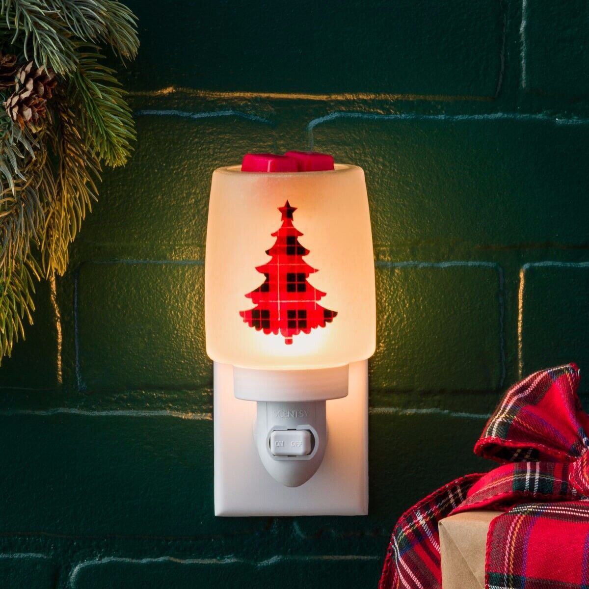 Pine For Plaid Mini Warmer 