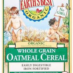 Earth’s Best Stage 1 Whole Grain  Oatmeal 