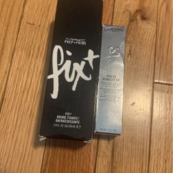 Mac Prep & prime fix it 3.4 oz and Lancôme Fix It forget it 1 oz lot 