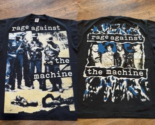 Vintage Rage Against The Machine T Shirt AOP XL Resurreccion 90’s RATM single stitch