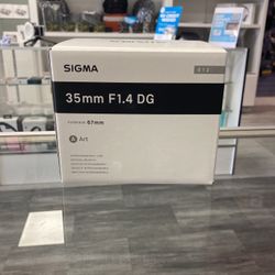 Sigma 35mm F1.4 For Canon Limited Time Sale! 3/13