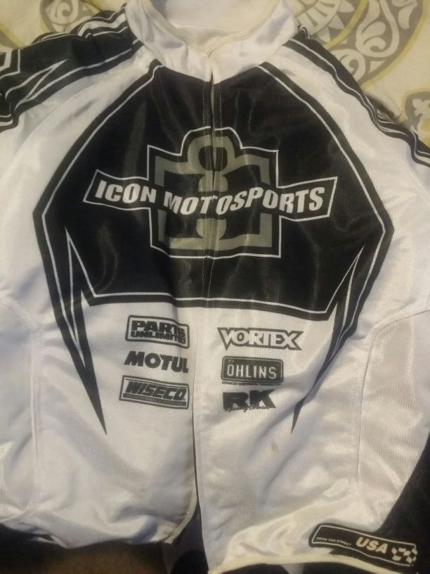 Icon mesh motorcycle jacket