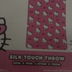 Hello Kitty Throw Blanket 