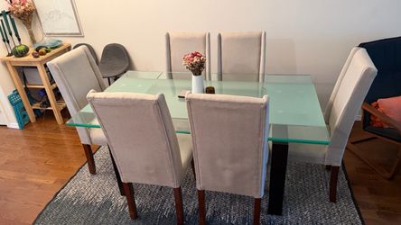 6 dinning chairs