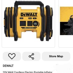 Dewalt Portable Air Inflator