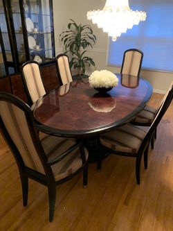 Formal Dining Table with 10 Chairs