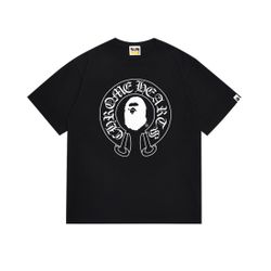 bape x chrome hearts tee