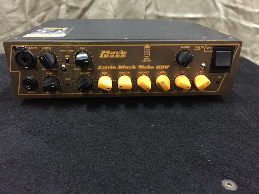 Markbass Little Mark Tube 800 Bass Amp Head