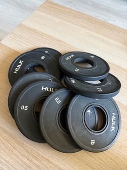 0.5lbs Olympic Weights (8 plates total)