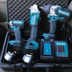 Makita 18 V Cordless Brushless 3pc Kit