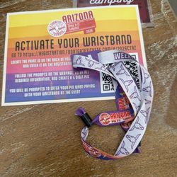 Country Thunder Campsite W Two Wristbands