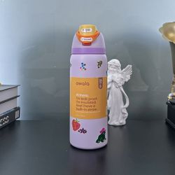 owala 24oz/32OZ Insulated Stainless Steel Water Bottle Double-Layer Kettle With Straw Vacuum Flasks For Sports Travel