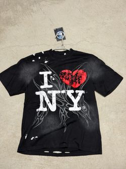 Hellstar I ❤️ NY Graphic Tee Black - Size Large - New With Tags