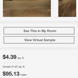 18 BOXES - Lifeproof Gannett Peak Walnut Hardwood Flooring