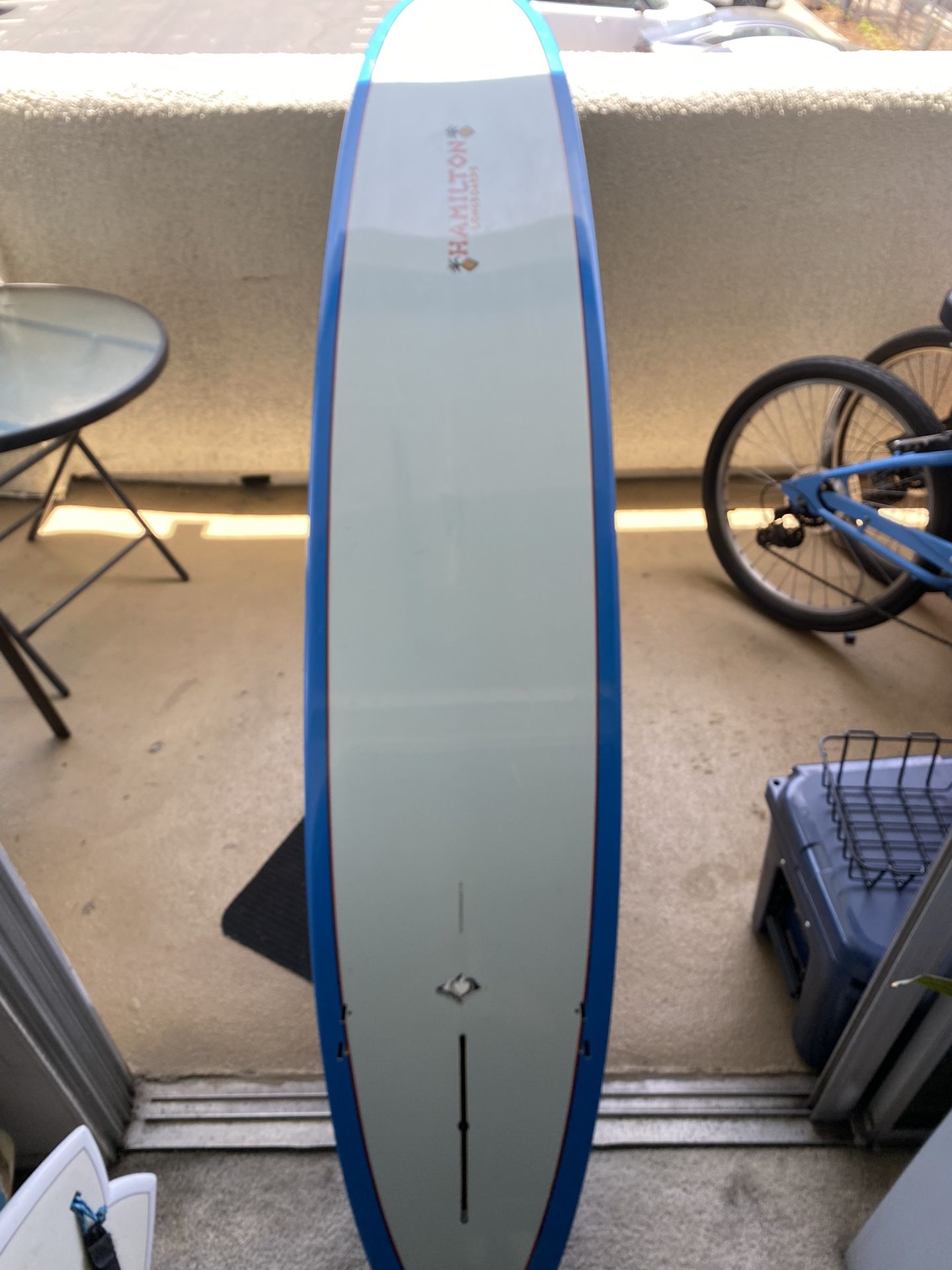 9'6” Bill Hamilton Stylist Longboard Surfboard - Available