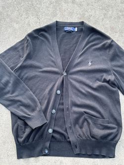 Black Polo Ralph Lauren Cardigan 