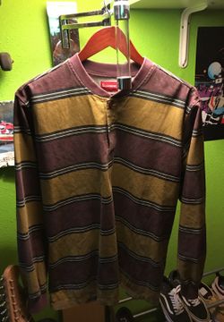 Supreme striped rugby size m