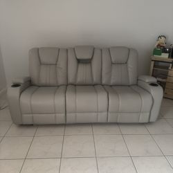 Dual Recliner Couch