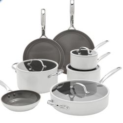 GreenPan Eras Ceramic Non-Stick 10 piece Cookware Set
