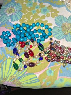 Colorful Beaded Necklaces