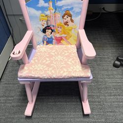 Disney Princess Rocking chair with cushion