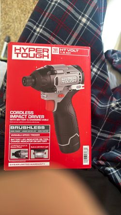 Hyper Tough 12V Brushless Cordless Impact Driver