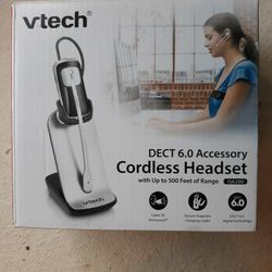 V-Tech Cordless Headset 500 Ft. Range (New)