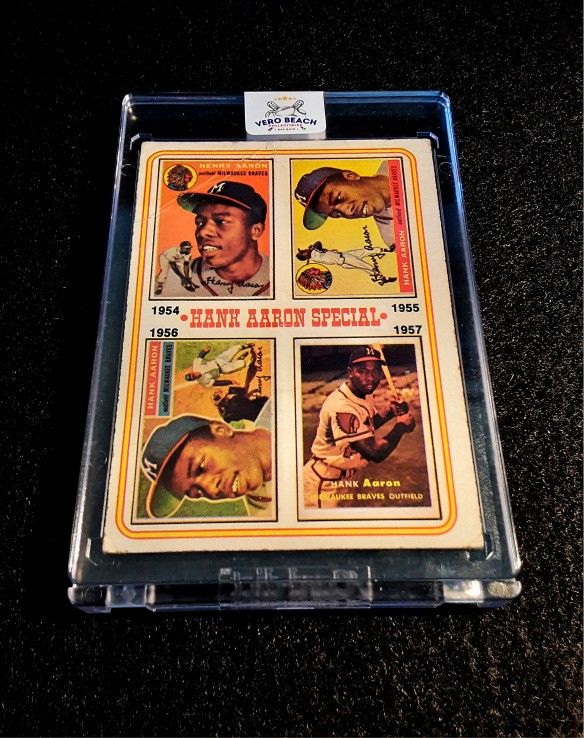 1974 Topps #2 Hank Aaron Special: BRAVES MLB) Low Grade