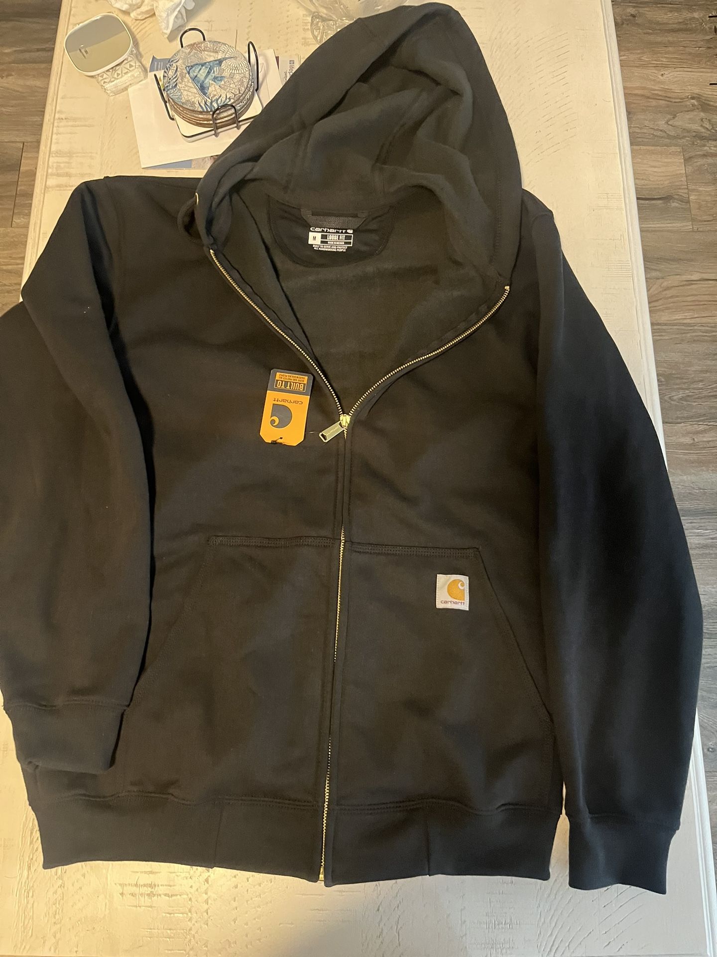 Carhartt Zip Up Hoodie MÉDIUM Men’s