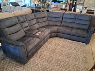 Powered Reclining Sectional 6PC