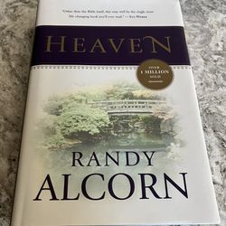 ✍🏻SIGNED BOOK “HEAVEN” (Randy Alcorn, 2004) HC