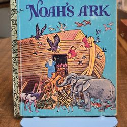  A Little Golden Book 1969 and 1973 Noah's Ark 