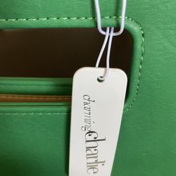 Charming Charlie’s green purse