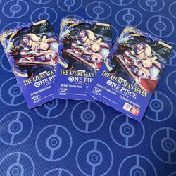 One piece Card Game The Azure Sea’s Seven Sleeved Booster Packs