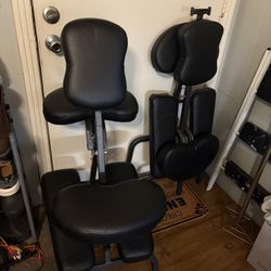 2 Massage Chairs… No Face Cushion..