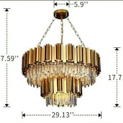 Chandelier With Box New
