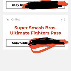 Smash Ultimate + Fighters Pass (digital Codes)