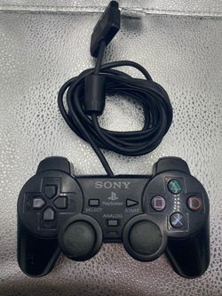 Sony PS2 BLACK Wired Controller OEM DualShock PlayStation 2 AUTHENTIC Original 2 available