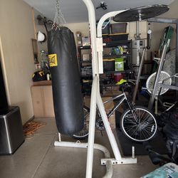 Punching Bag - Stand - Speed Bag Holder