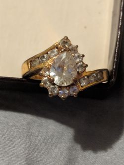 Pear Shaped Ring Size 7