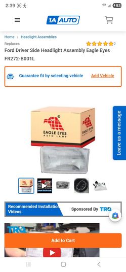 Ford super heavy duty eagle eyes headlights 99-04