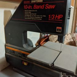 10 In Band Saw  Model 113 244501
