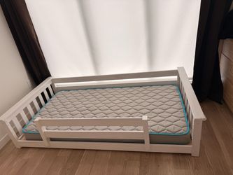 Twin Size Wooden Bed - Need Gone ASAP!