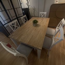 New arrival! Dining Set With 6 Chairs!🪑 