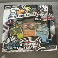 Black Bolt & White Flare Poster Collection Box 