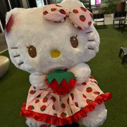 Hello Kitty Strawberry Plushie 